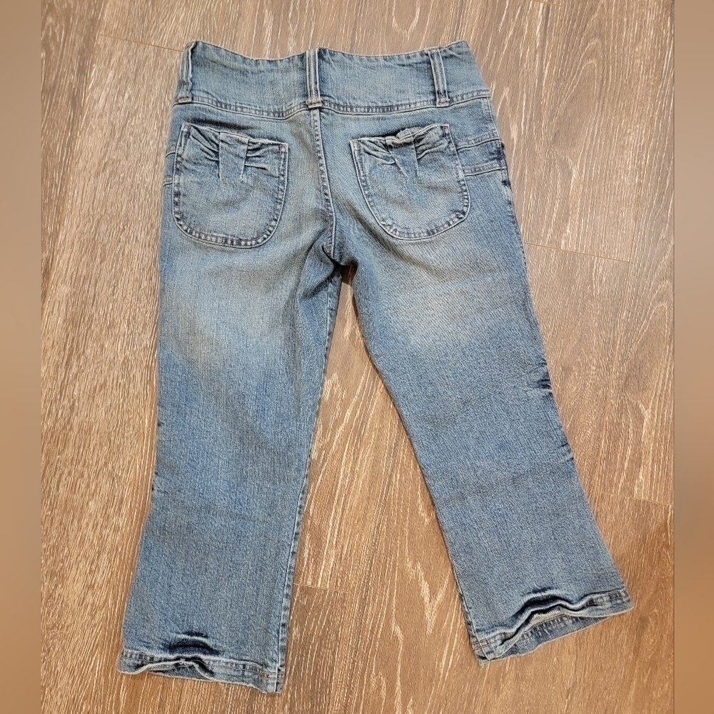 Venus size 4 Women's 90s Y2K cropped Capri jeans - Picture 4 of 6